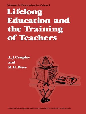 cover image of Lifelong Education and the Training of Teachers
